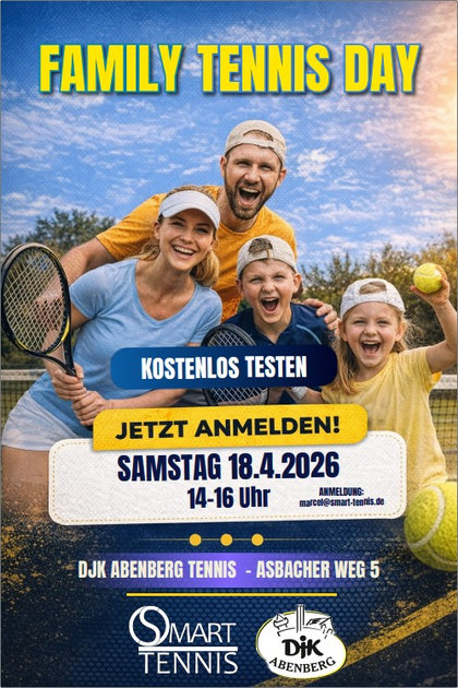 <&nbsp;Bild Family Tennis Day 2026&nbsp;>